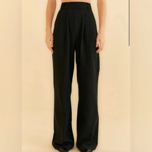 FARM Rio Black Low Waisted Women’s Pants Small $190.00 NWOT - Picture 4 of 8